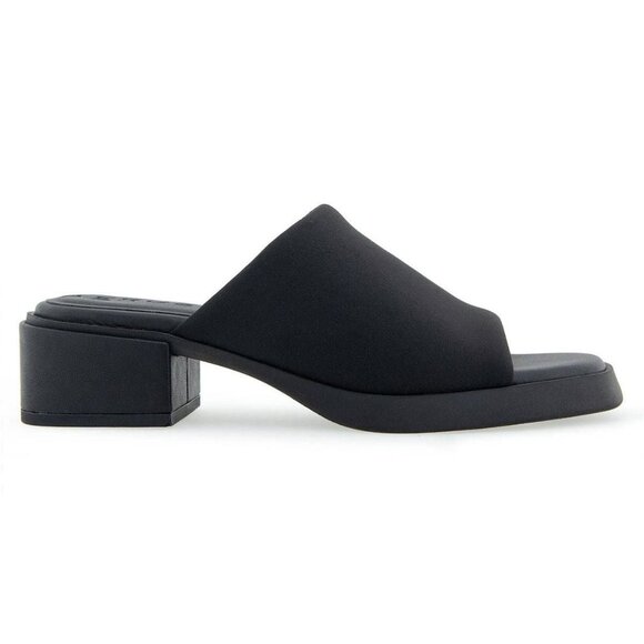 Aerosoles Women's Denise Slip-on Sandals - Black Stretch - Picture 2 of 4